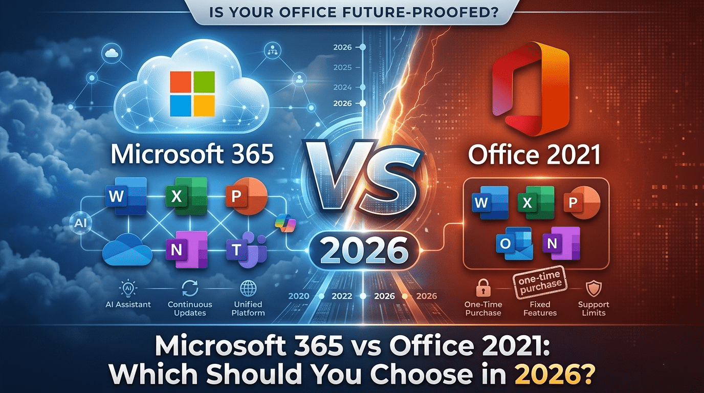 Microsoft 365 vs Office 2021 Which Should You Choose in 2026