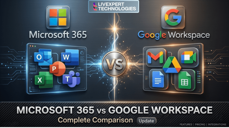 Microsoft 365 vs Google Workspace Complete