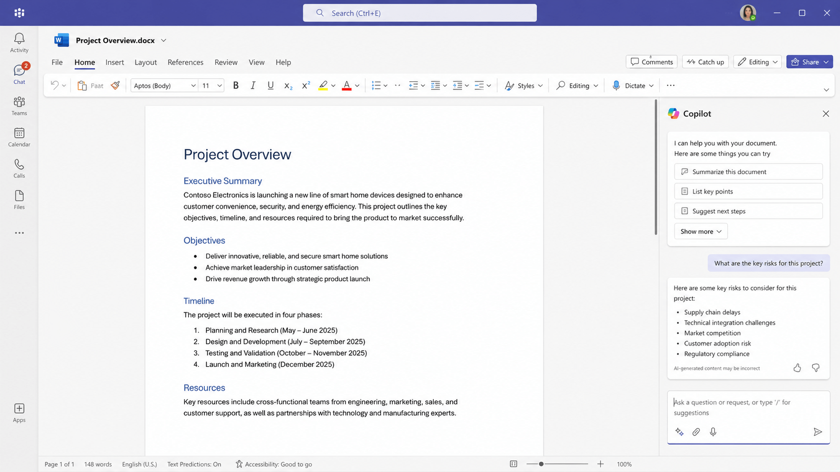 Microsoft Copilot AI Dashboard in M365